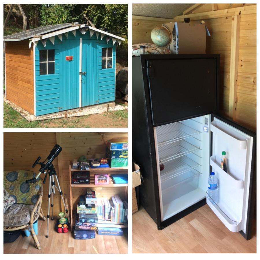 Rosa The Cosy Cabin - Gypsy Wagon - Shepherds Hut, River Views Off-Grid Eco Living เปโดรเกา กรันเจ ภายนอก รูปภาพ